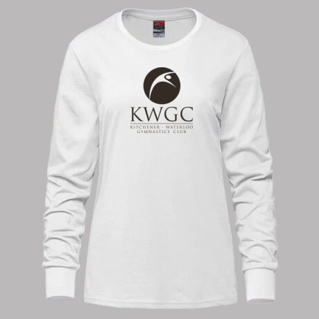 S05616 - Breeze - Ladies RING SPUN Combed Cotton Long Sleeve Crewneck T-Shirt Thumbnail